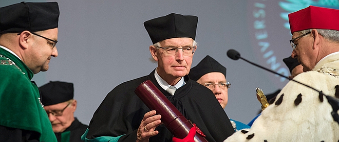 Profesor Aart de Kruif doktorem honoris causa UWM